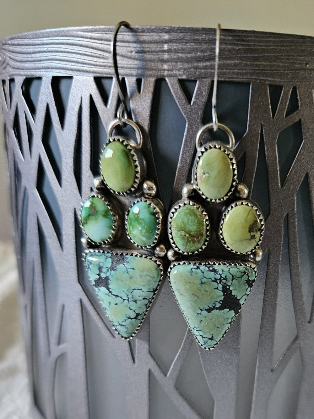 Turquoise Statement earrings